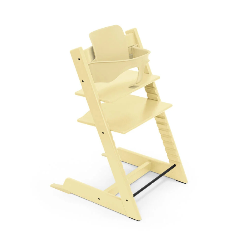Stokke Promo Tripp Trapp Lemon Yellow con Baby Set e vassoio