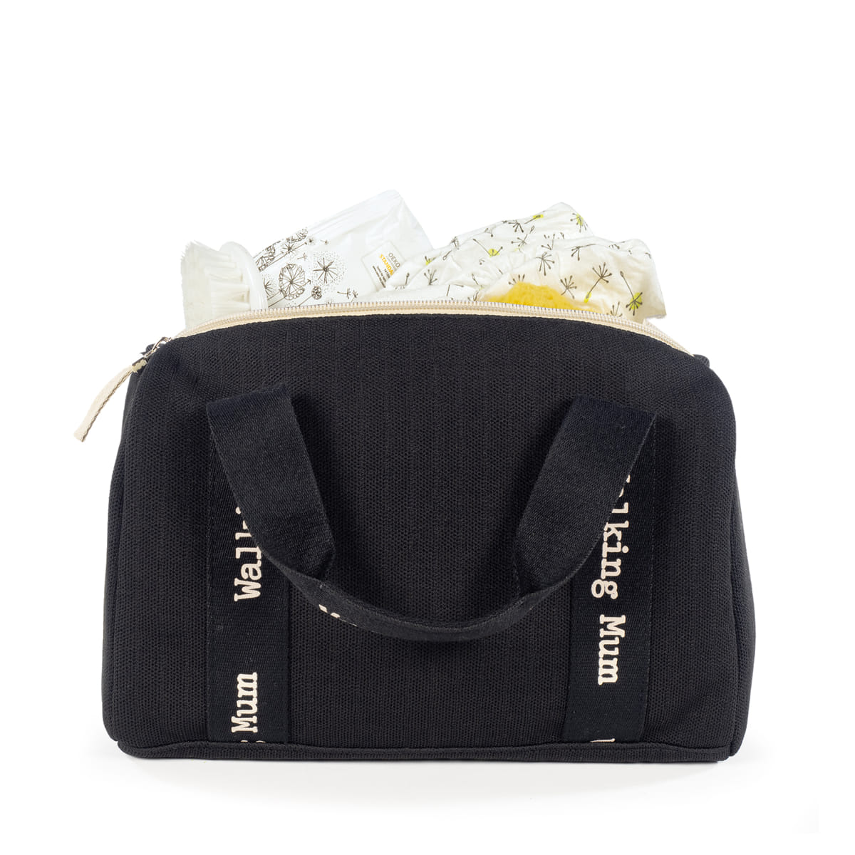 Pasito a Pasito Mini Bag Eco Mum Nera - Linea Walking mum