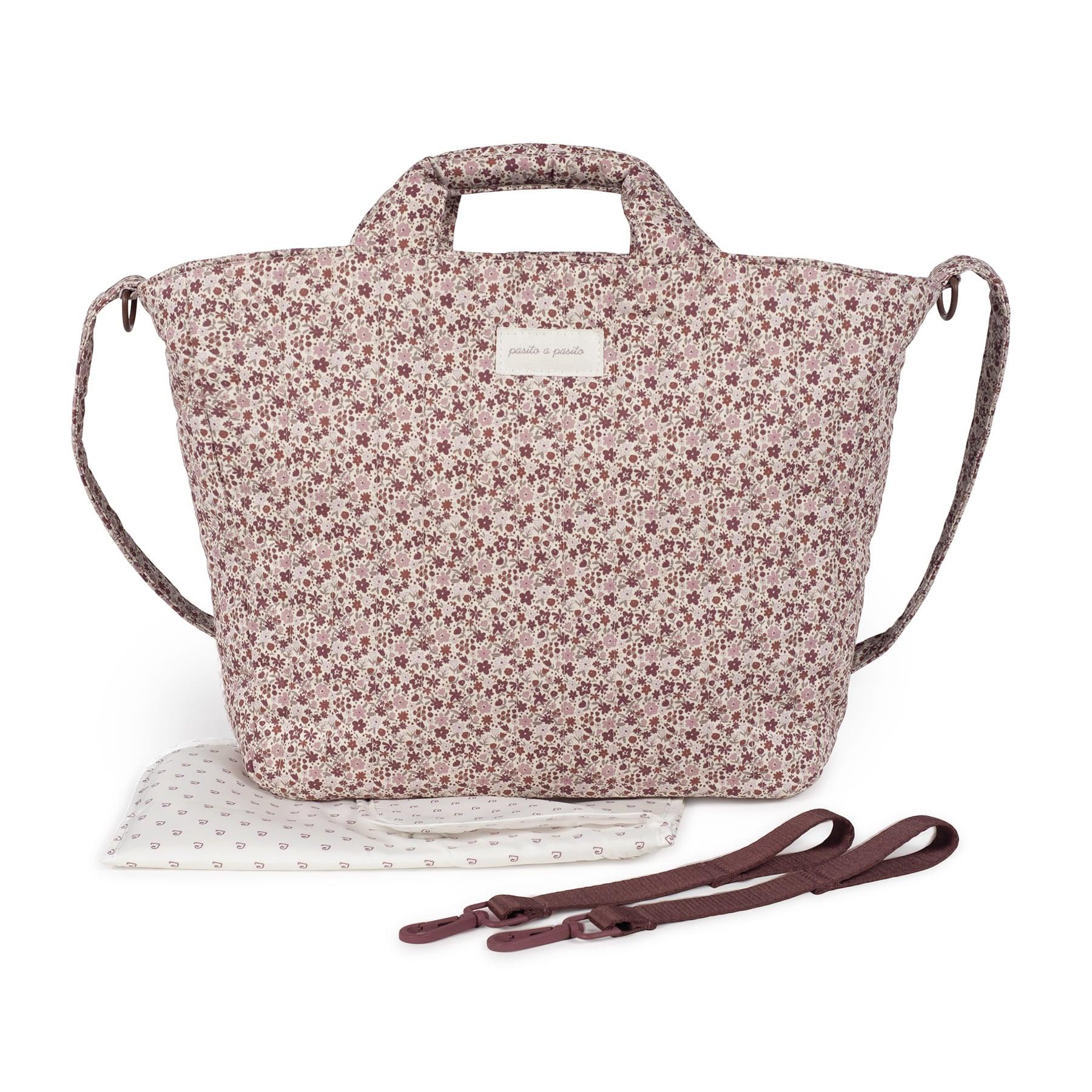 Pasito a Pasito Borsa Fasciatoio - Linea Cherry Flowers