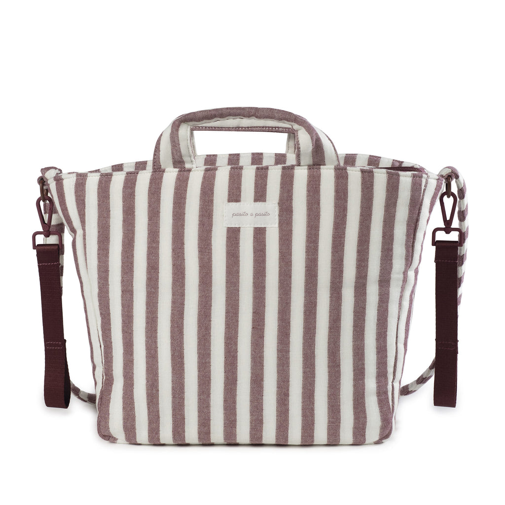 Pasito a Pasito Borsa Fasciatoio - Linea Cherry Stripes