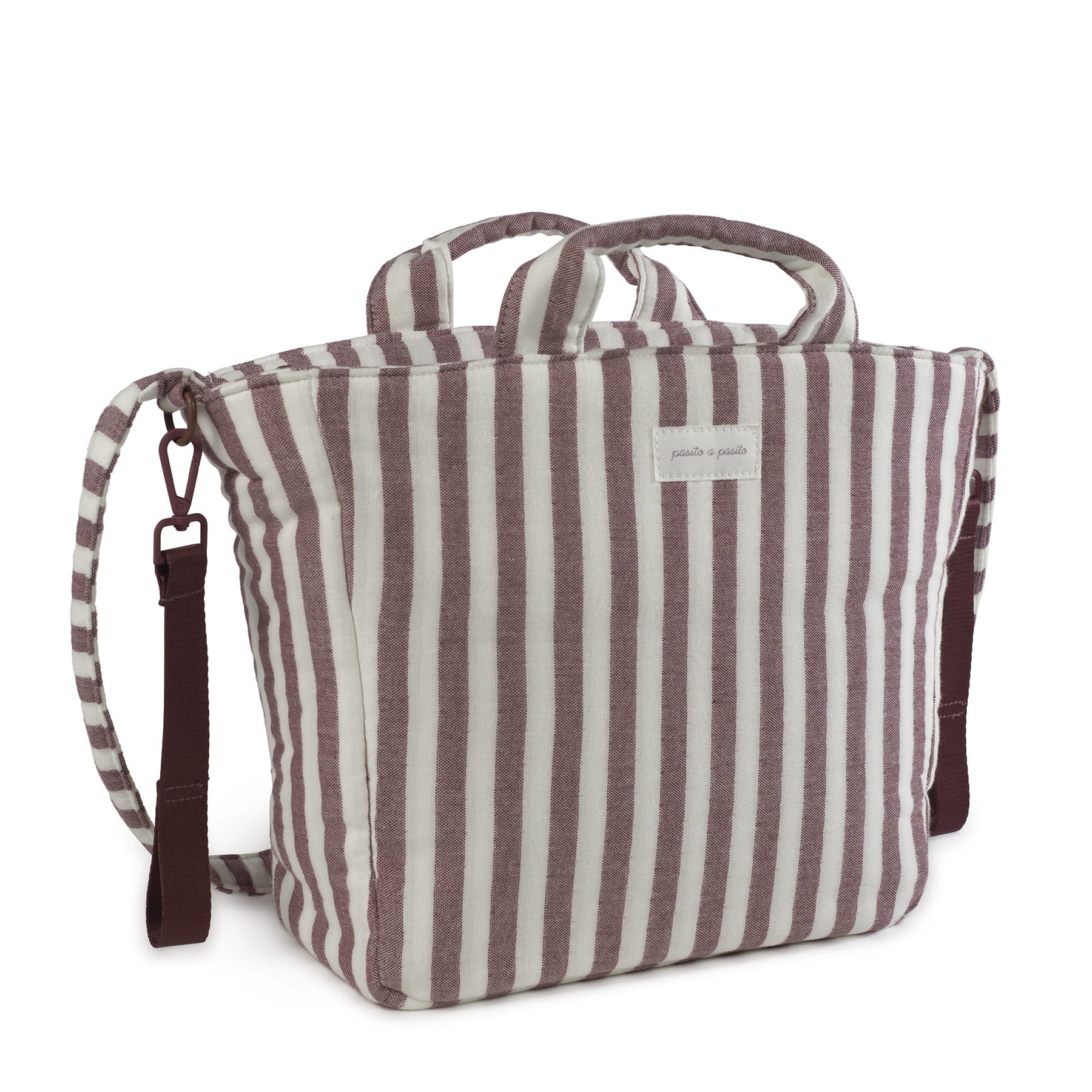 Pasito a Pasito Borsa Fasciatoio - Linea Cherry Stripes
