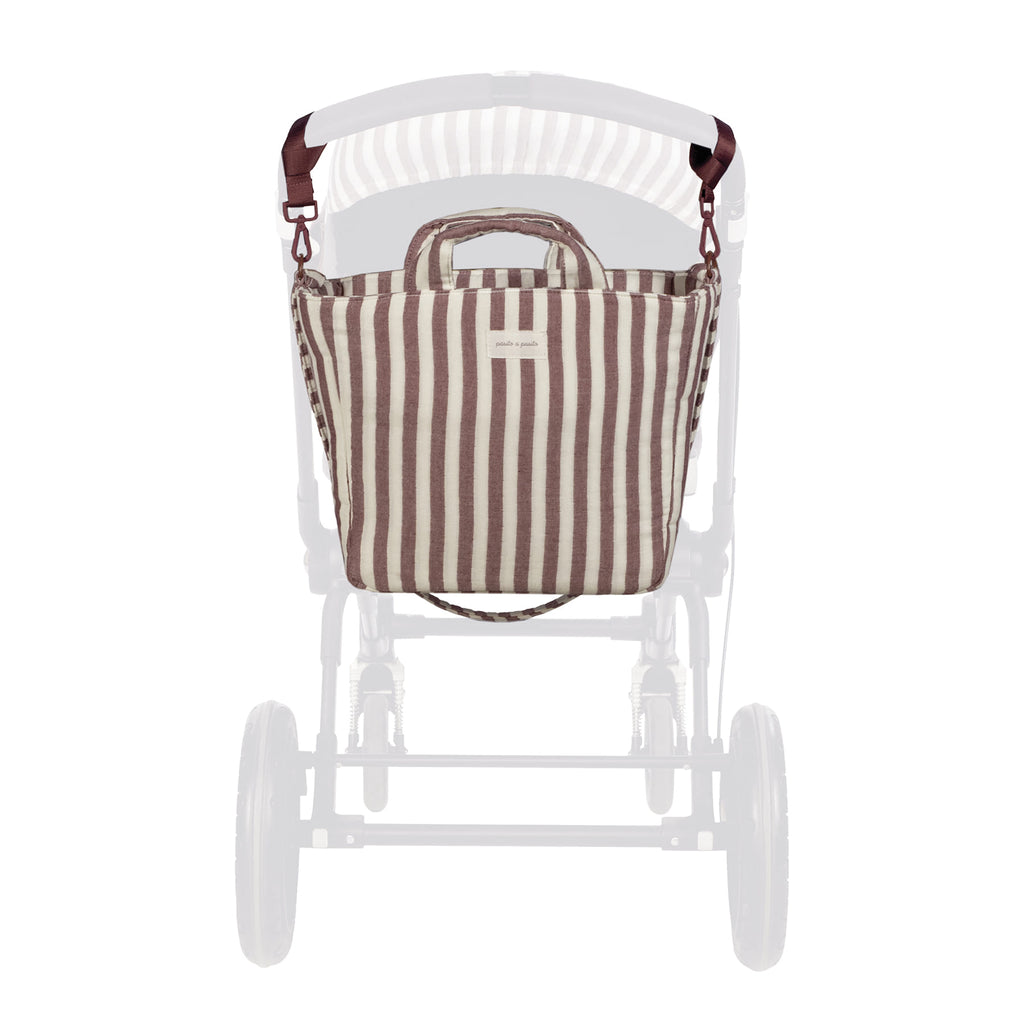 Pasito a Pasito Borsa Fasciatoio - Linea Cherry Stripes