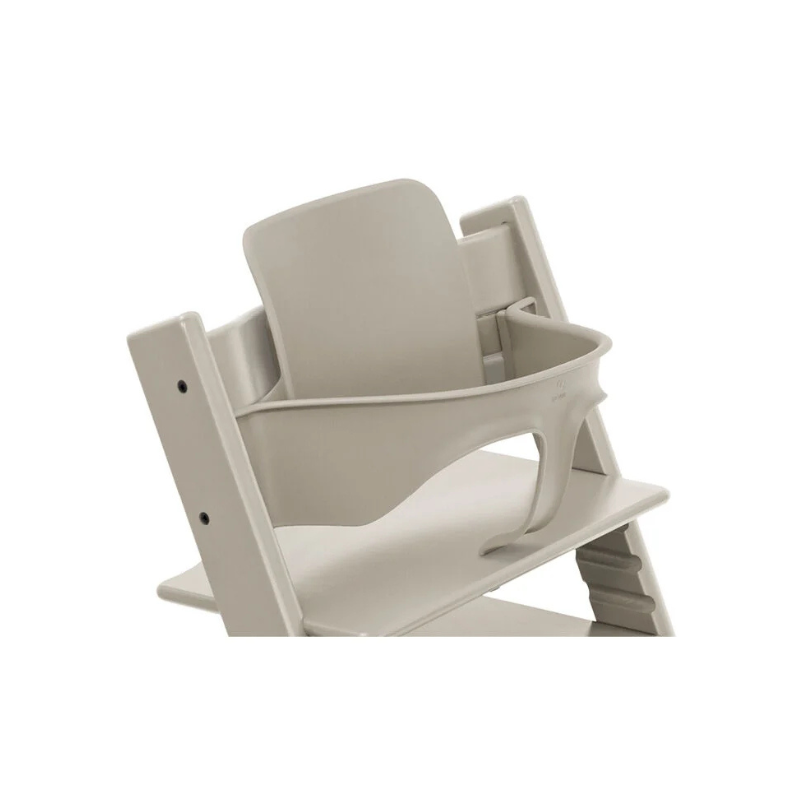 Stokke Promo Tripp Trapp Cashmere Gray con Baby Set e vassoio