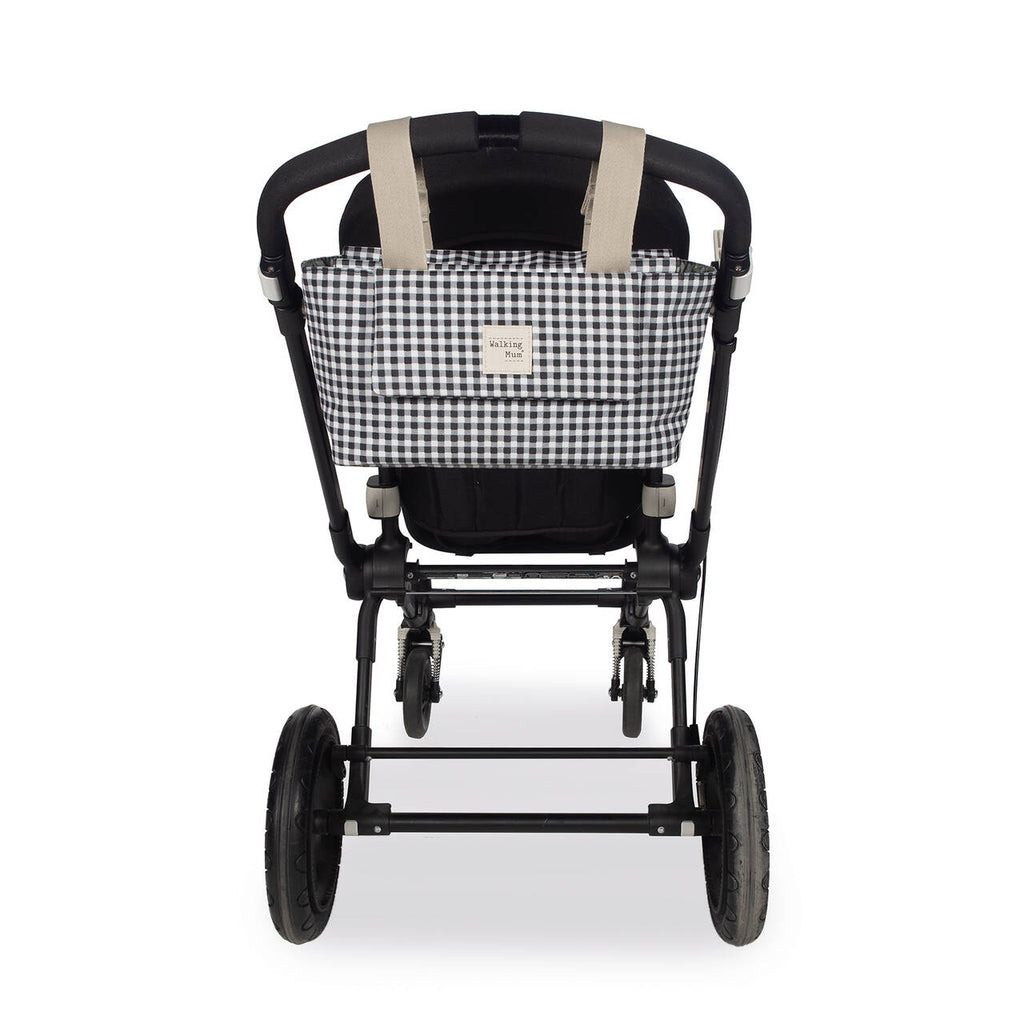 Pasito A Pasito Organiser I Love Vichy Nero- Linea Walking Mum