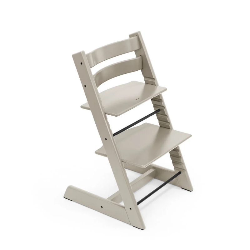 Stokke Promo Tripp Trapp Cashmere Gray con Baby Set e vassoio