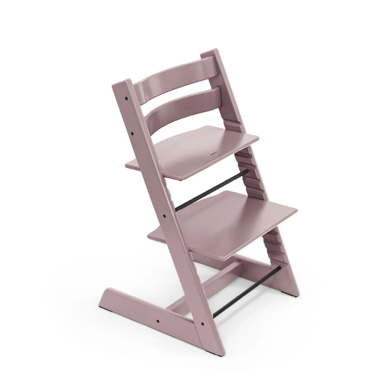 Stokke Promo Tripp Trapp Heater Mauve con Baby Set e vassoio