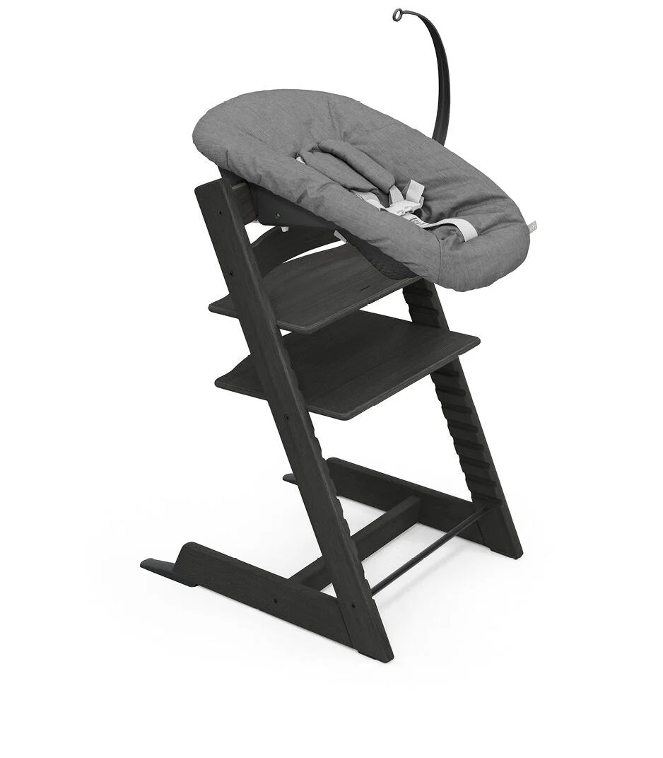 Stokke Tripp Trapp Newborn Set con gancio appendigiochi Antracite