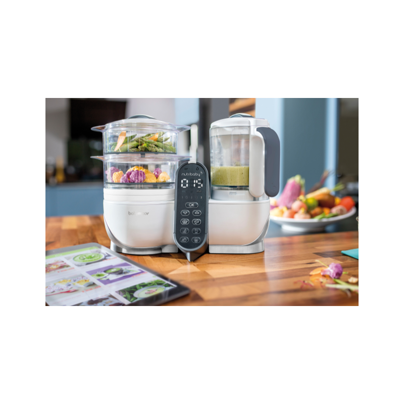 Babymoov Nutribaby+ Robot Cuocipappa Loft White