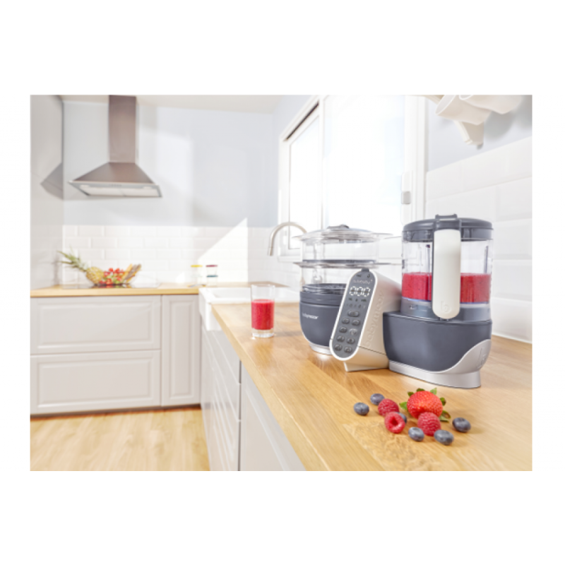 Babymoov Nutribaby+ Robot Cuocipappa Industrial Grey