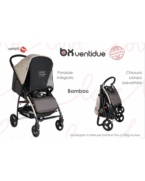Baciuzzi passeggino BX 22 Bamboo