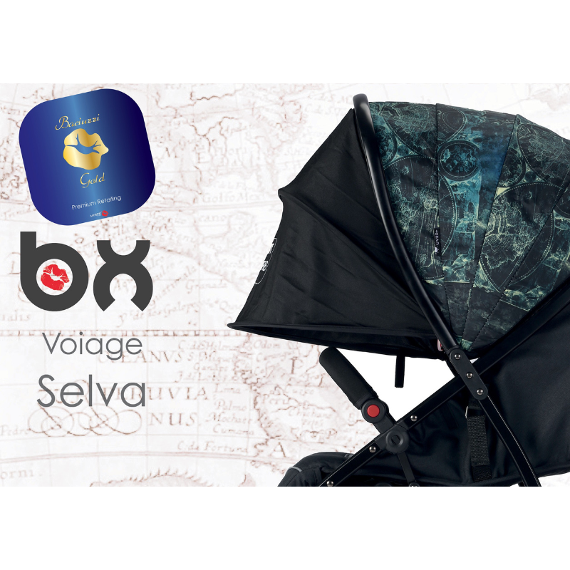 Baciuzzi Passeggino BX VOIAGE Selva - PAGA IN 3 RATE SENZA INTERESSI-