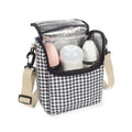 Pasito a Pasito Borsa Pappa I Love Vichy Nero