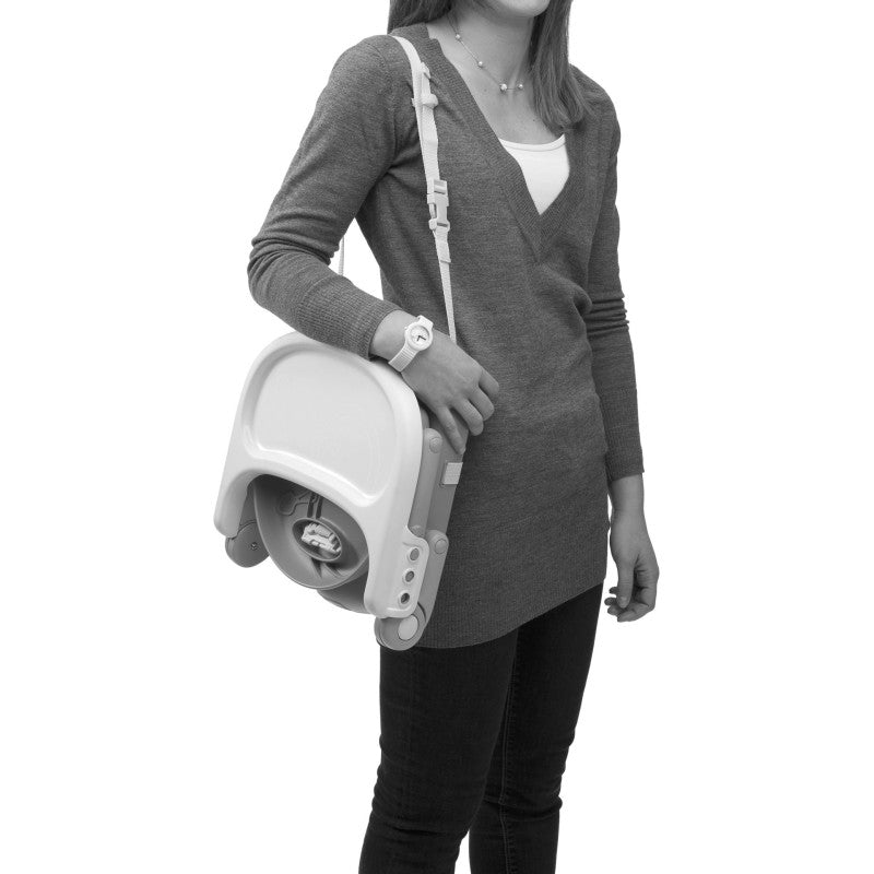 Chicco Rialzo Sedia Pocket Snack Dark Grey