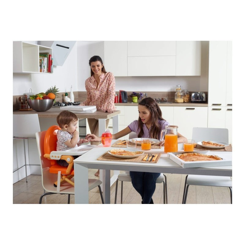 Chicco Rialzo Sedia Pocket Snack Dark Grey