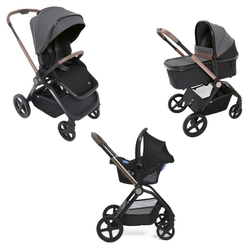Chicco Trio Mysa Black Satin