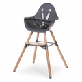 Childhome Seggiolone Evolu 2 in 1 Legno/Antracite