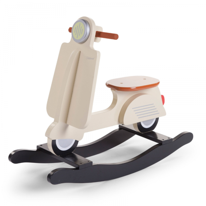 Childhome Vespa Scooter a Dondolo Crema