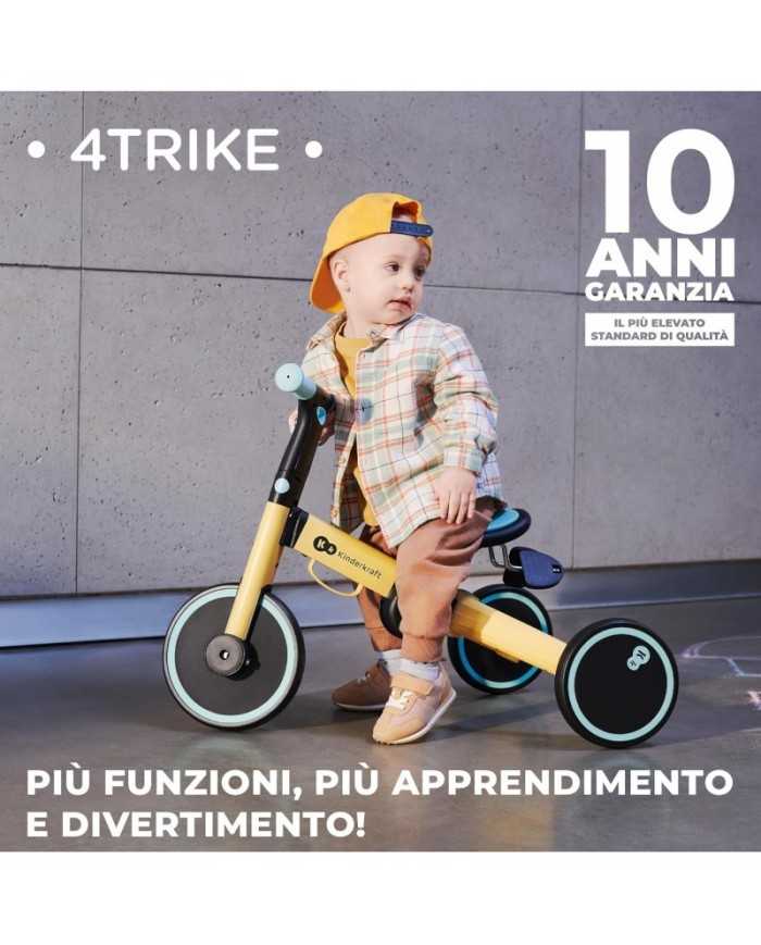 Kinderkraft triciclo 4Trike SUNFLOWER BLUE