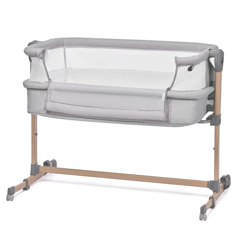 Kinderkraft NESTE AIR Culla Co-sleeping Legno Grigio Chiaro