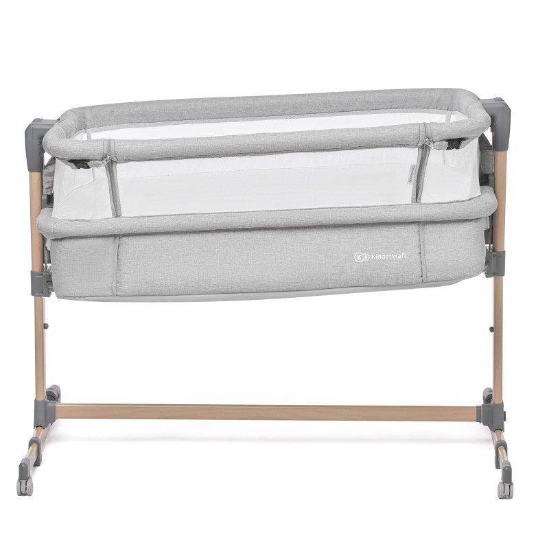 Kinderkraft NESTE AIR Culla Co-sleeping Legno Grigio Chiaro