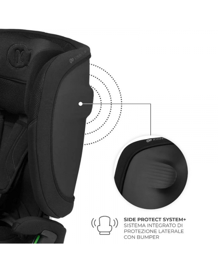 Kinderkraft Seggiolino auto 9-36kg FIX2GO Nero