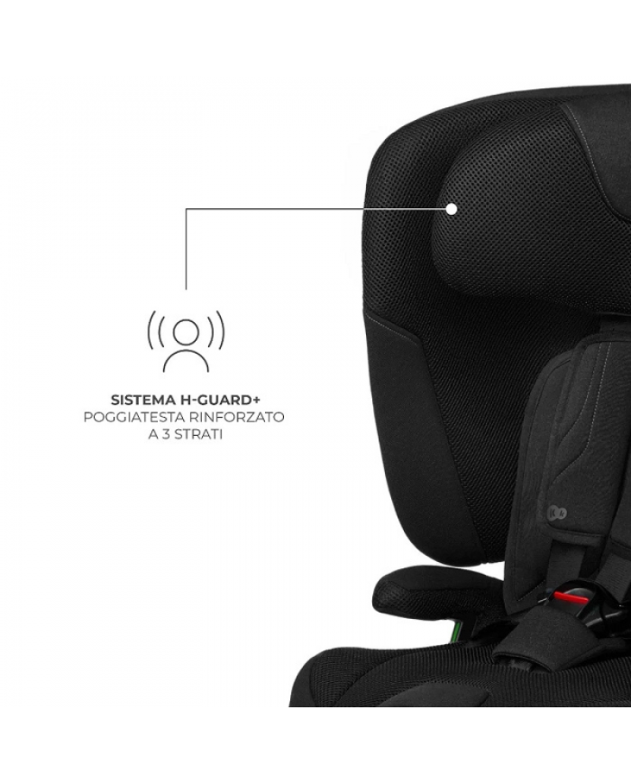 Kinderkraft Seggiolino auto 9-36kg FIX2GO Nero
