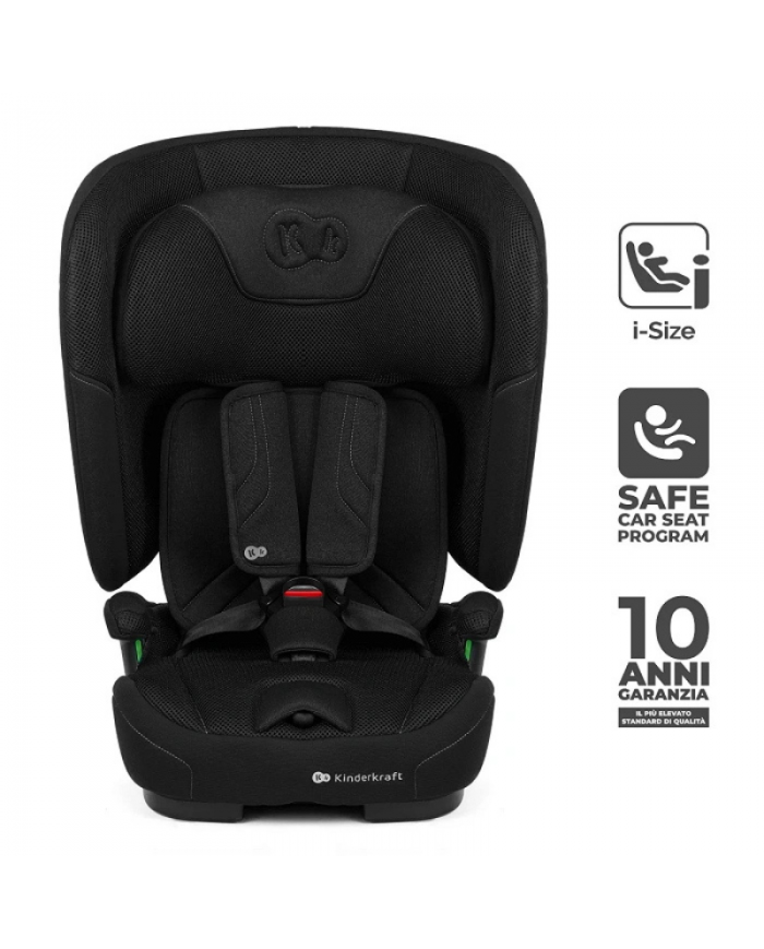 Kinderkraft Seggiolino auto 9-36kg FIX2GO Nero