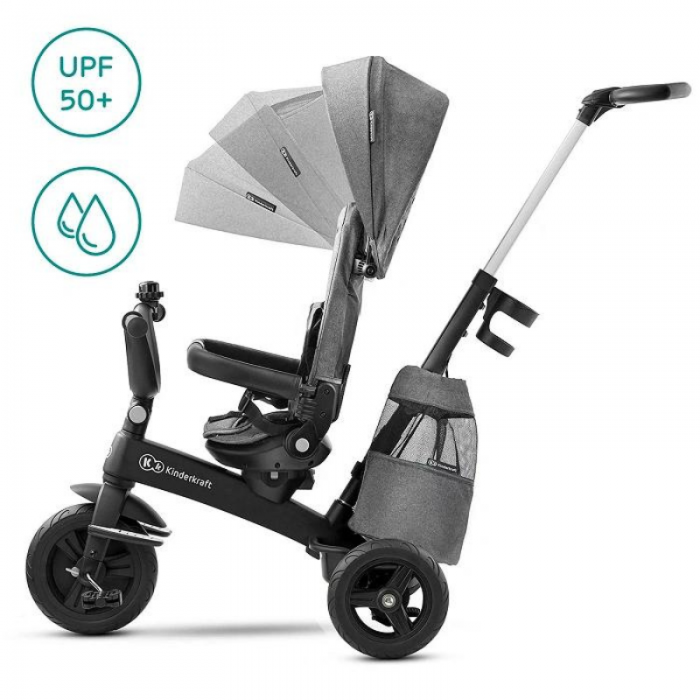 Kinderkraft Triciclo Easytwist Grey