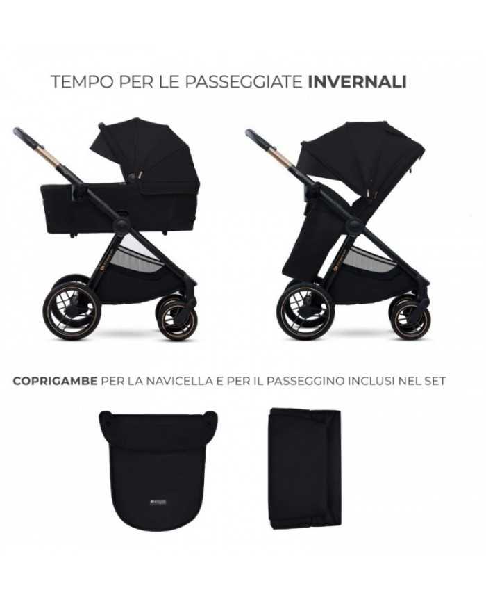Kinderkraft DUO Passeggino ,Carrozzina e Borsa NEA 2 SOFT BEIGE