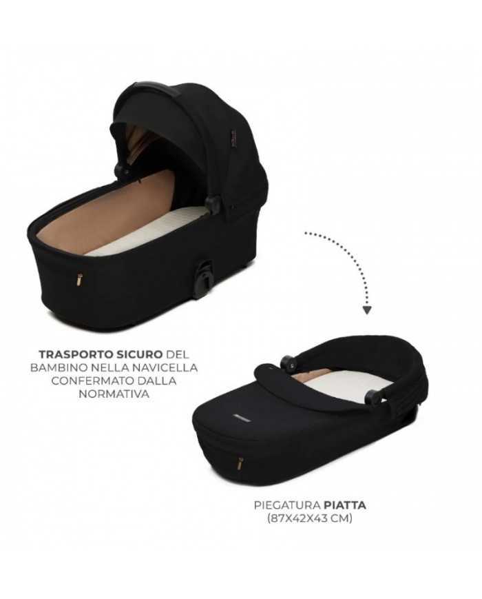 Kinderkraft Trio Passeggino ,Carrozzina,Ovetto e Borsa NEA 2 SOFT BEIGE