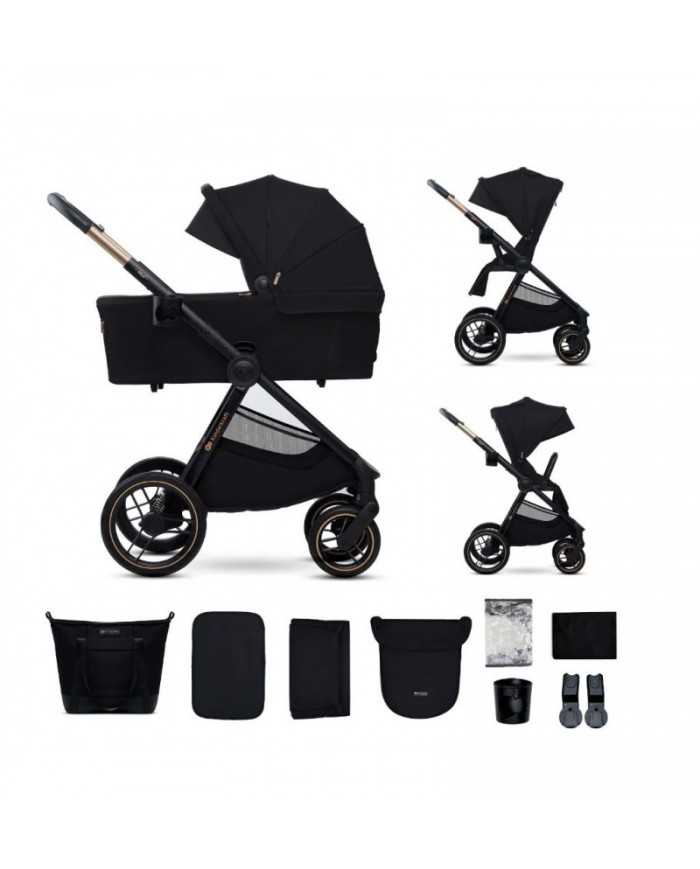 Kinderkraft DUO Passeggino ,Carrozzina e Borsa NEA 2 Black