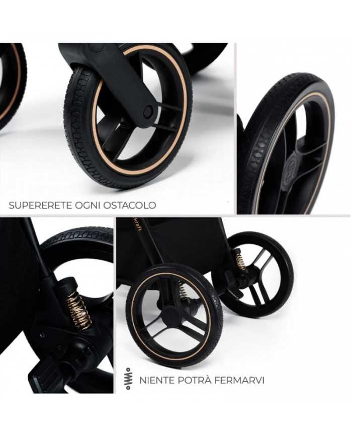 Kinderkraft DUO Passeggino ,Carrozzina e Borsa NEA 2 Black