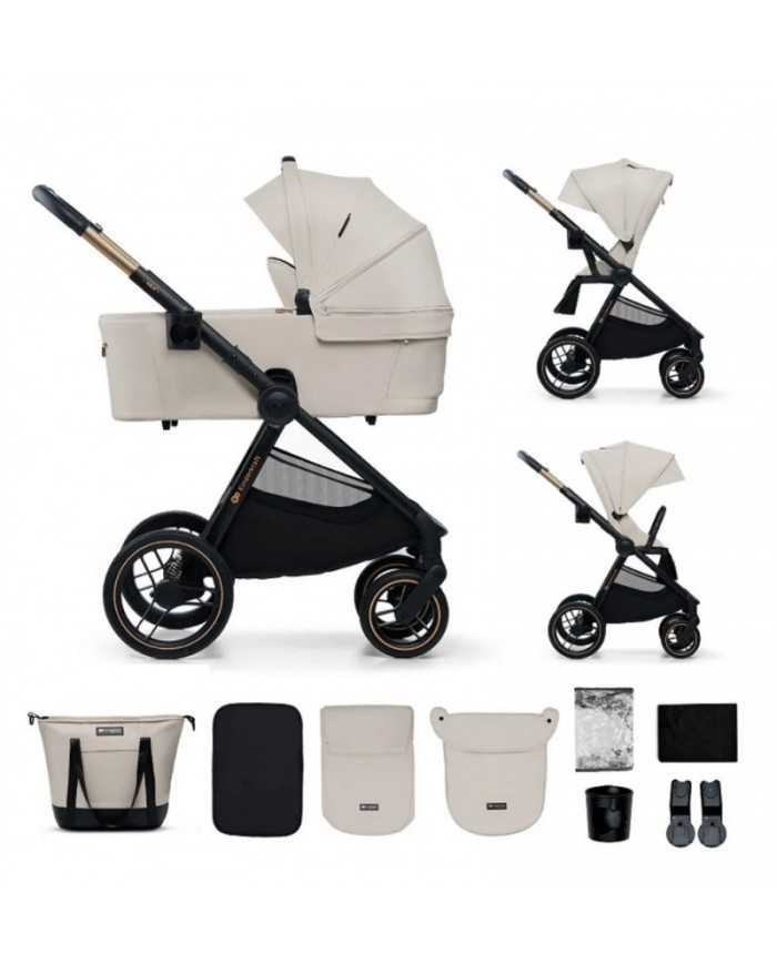 Kinderkraft DUO Passeggino ,Carrozzina e Borsa NEA 2 SOFT BEIGE