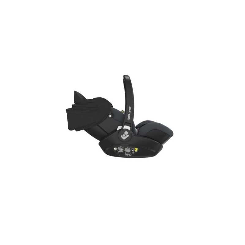 Maxi Cosi Seggiolino Auto Marble Essential Graphite Con Base Isofix + Dispositivo Antiabbandono in OMAGGIO
