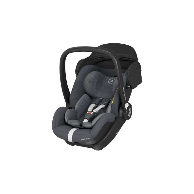 Maxi Cosi Seggiolino Auto Marble Essential Graphite Con Base Isofix + Dispositivo Antiabbandono in OMAGGIO