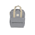 Pasito A Pasito Zaino Fasciatoio I Love Vichy Nero - Linea Walking Mum