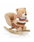 Moni Dondolo Plush Rocking Animal Bear Khaki