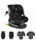 Moni Seggiolino Auto i-Size Quill Black