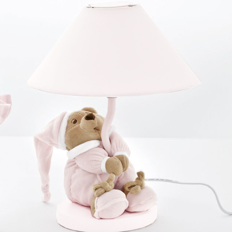Nanan Abat-Jour Puccio Rosa - Lampada da Tavolo -