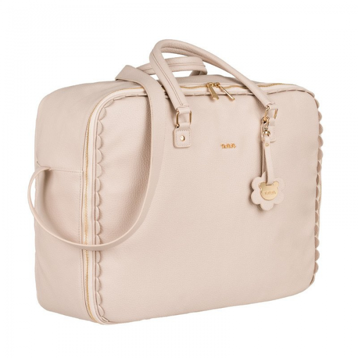 Nanan Borsa Clinica Mamma Ecopelle Beige