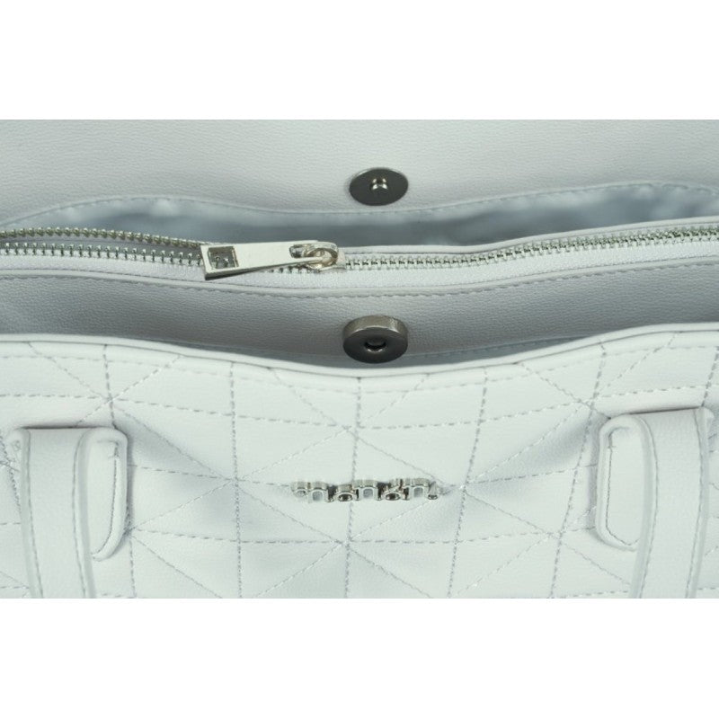 Nanan Borsa Mamma Con Manici Azzurra - Linea Pastello