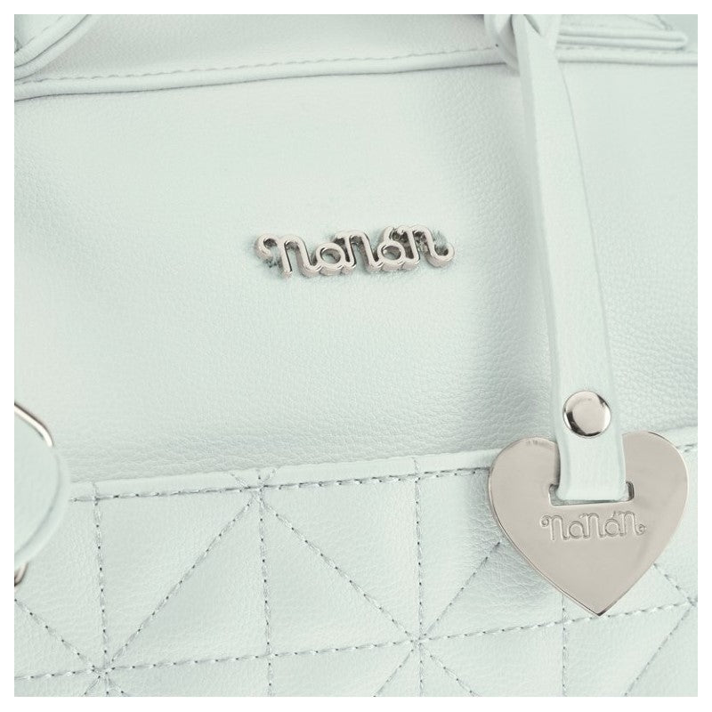 Nanan Borsa Mamma Da Passeggio Azzurra - Linea Pastello