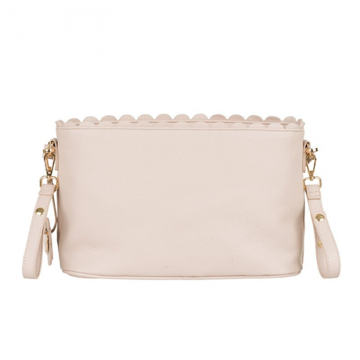 Nanan Borsa Passeggio Ecopelle Beige