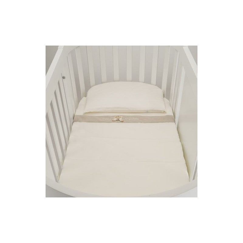 Nanan Lenzuola per Lettino Ovale Set 3pz Tato