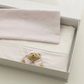Nanan Set Lenzuola 3 Pezzi per Mini Me - Linea Puccio - Rosa