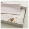 Nanan Set Lenzuola 3pz per Lettino Rosa -  Linea Puccio ''Sei La Mia Stella''