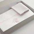 Nanan Set Lenzuola per Carrozzina Rosa - Linea Coccolo