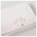 Nanan Set Lenzuola Letto 3Pz Rosa - Linea Fiocco