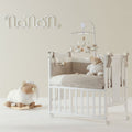 Nanan Struttura Mini Me Bianca Con Materasso