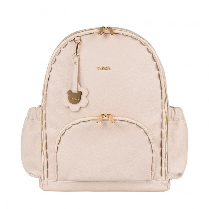 Nanan Zaino Fasciatoio Ecopelle Beige